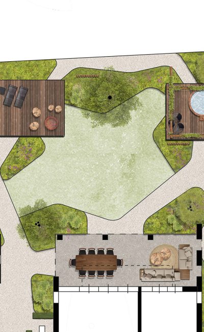 Achtertuin definitief ontwerp